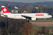 Swiss International Airlines Airbus A320-214 (HB-IJB) at  Zurich - Kloten, Switzerland