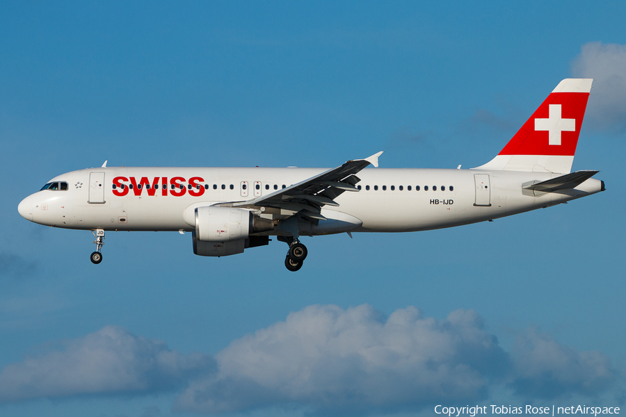 Swiss International Airlines Airbus A320-214 (HB-IJD) | Photo 324290