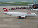 Swiss International Airlines Airbus A320-214 (HB-IJE) at  Dusseldorf - International, Germany
