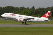 Swiss International Airlines Airbus A320-214 (HB-IJE) at  Hamburg - Fuhlsbuettel (Helmut Schmidt), Germany