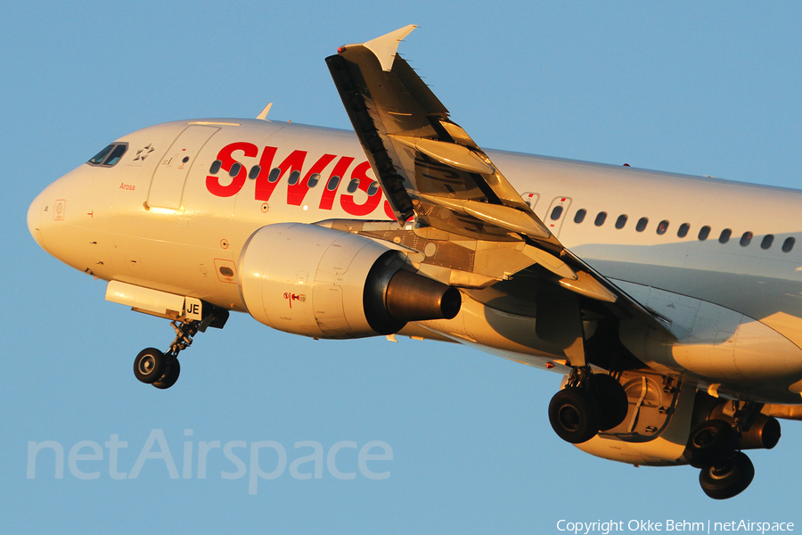 Swiss International Airlines Airbus A320-214 (HB-IJE) | Photo 74749
