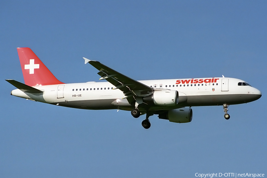 Swissair Airbus A320-214 (HB-IJE) | Photo 156170