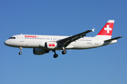 Swiss International Airlines Airbus A320-214 (HB-IJF) at  Hamburg - Fuhlsbuettel (Helmut Schmidt), Germany