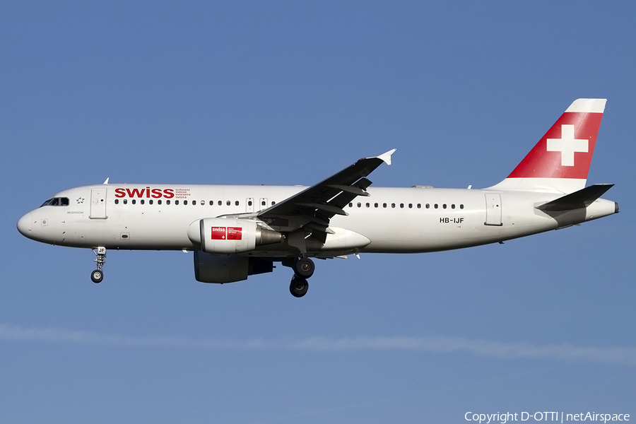 Swiss International Airlines Airbus A320-214 (HB-IJF) | Photo 400203