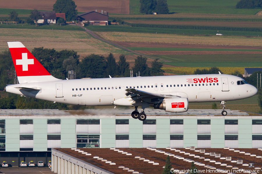 Swiss International Airlines Airbus A320-214 (HB-IJF) | Photo 9714