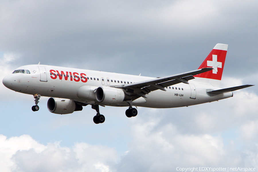 Swiss International Airlines Airbus A320-214 (HB-IJH) | Photo 293203