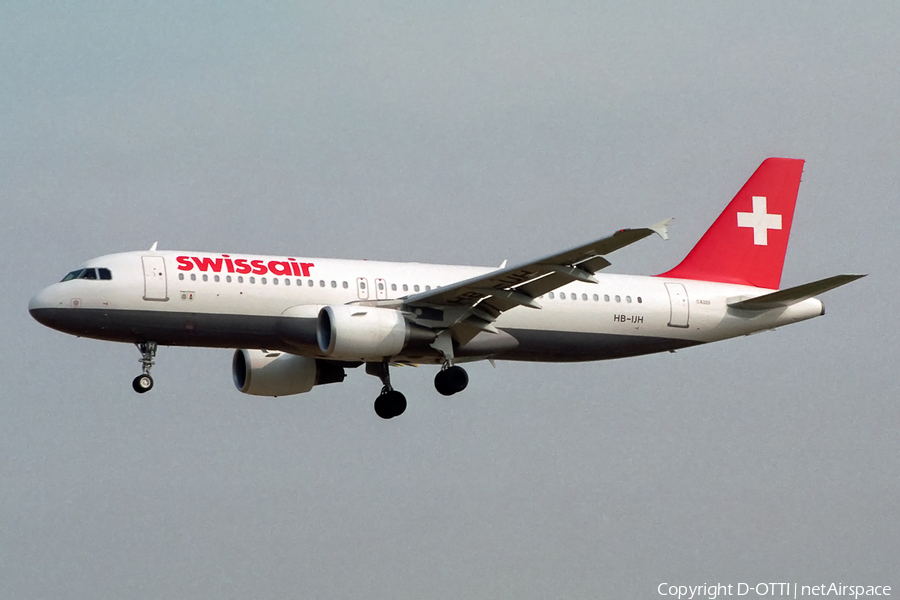 Swissair Airbus A320-214 (HB-IJH) | Photo 145474