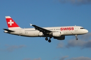 Swiss International Airlines Airbus A320-214 (HB-IJI) at  Hamburg - Fuhlsbuettel (Helmut Schmidt), Germany