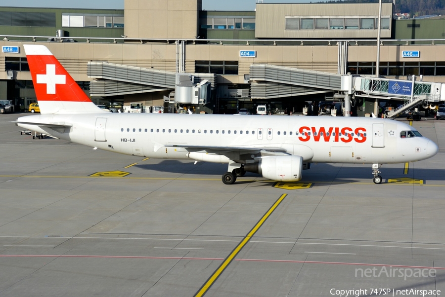 Swiss International Airlines Airbus A320-214 (HB-IJI) | Photo 235773