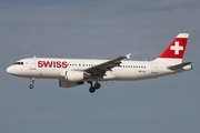 Swiss International Airlines Airbus A320-214 (HB-IJJ) at  Hamburg - Fuhlsbuettel (Helmut Schmidt), Germany