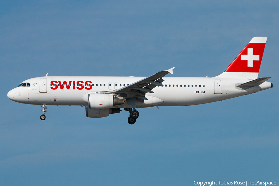 Swiss International Airlines Airbus A320-214 (HB-IJJ) | Photo 335780