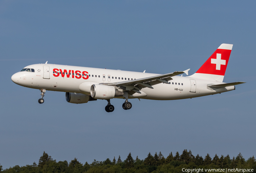 Swiss International Airlines Airbus A320-214 (HB-IJJ) | Photo 518865
