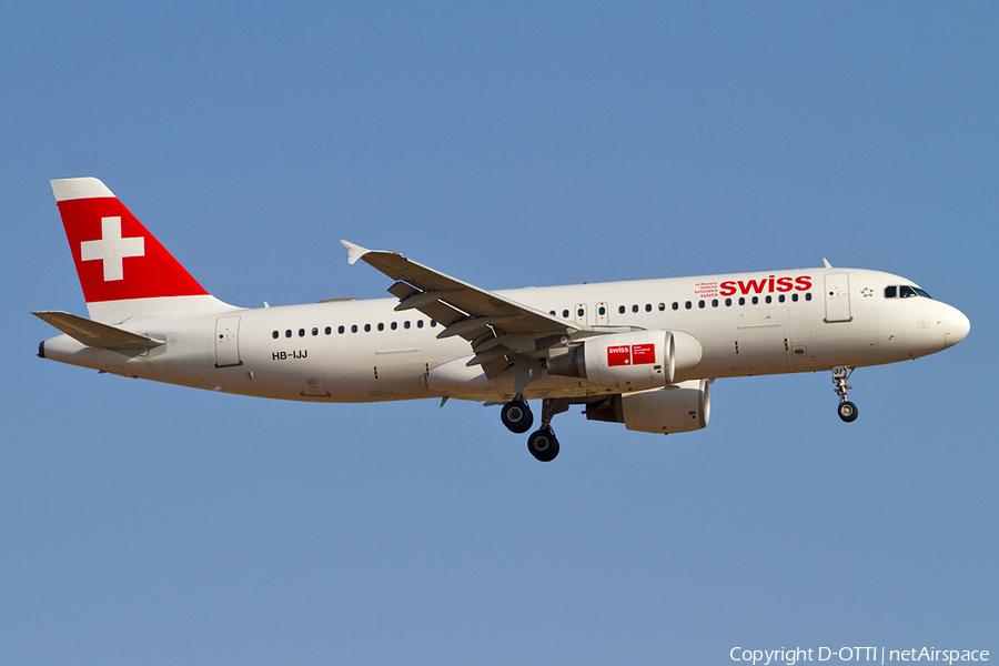 Swiss International Airlines Airbus A320-214 (HB-IJJ) | Photo 366845