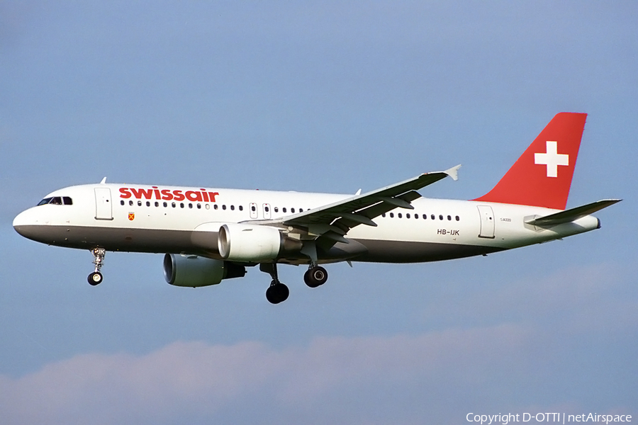 Swissair Airbus A320-214 (HB-IJK) | Photo 156174