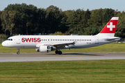 Swiss International Airlines Airbus A320-214 (HB-IJL) at  Hamburg - Fuhlsbuettel (Helmut Schmidt), Germany