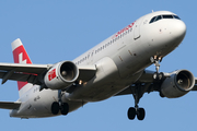 Swiss International Airlines Airbus A320-214 (HB-IJL) at  London - Heathrow, United Kingdom