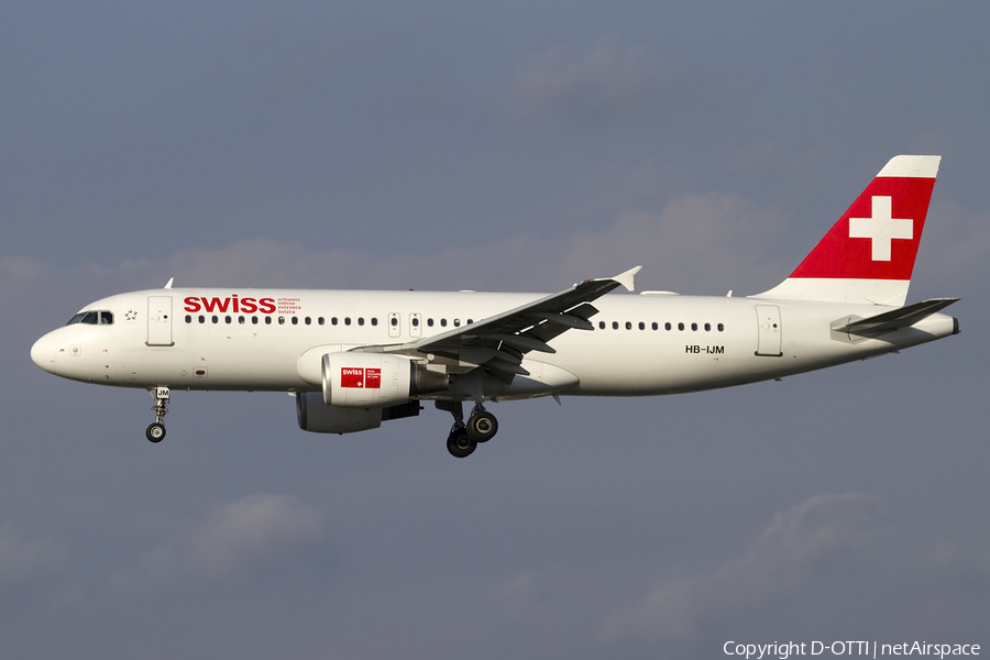 Swiss International Airlines Airbus A320-214 (HB-IJM) | Photo 408412