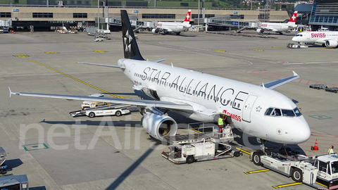 Swiss International Airlines Airbus A320-214 (HB-IJM) at  Zurich - Kloten, Switzerland