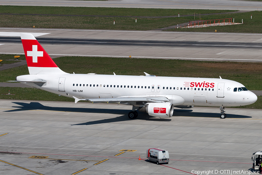 Swiss International Airlines Airbus A320-214 (HB-IJM) | Photo 197141