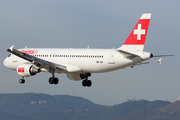 Swiss International Airlines Airbus A320-214 (HB-IJN) at  Barcelona - El Prat, Spain