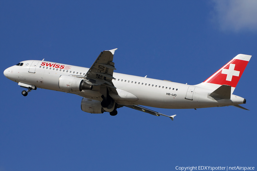 Swiss International Airlines Airbus A320-214 (HB-IJO) | Photo 278324
