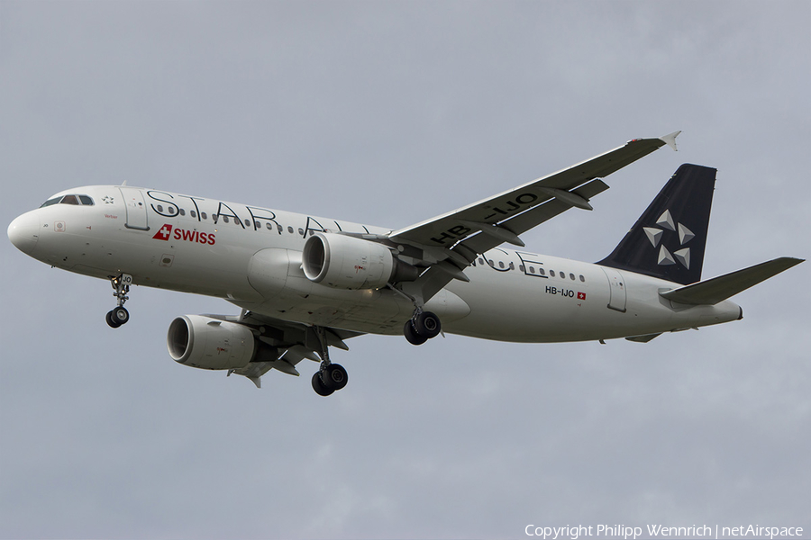 Swiss International Airlines Airbus A320-214 (HB-IJO) | Photo 115211