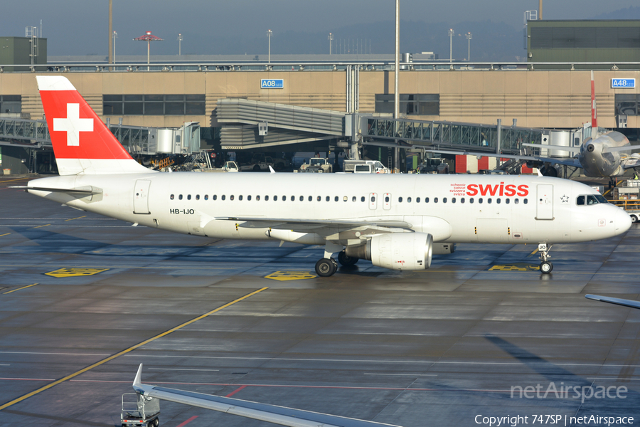 Swiss International Airlines Airbus A320-214 (HB-IJO) | Photo 39565