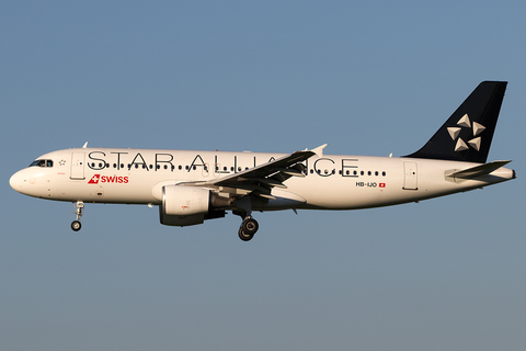 Swiss International Airlines Airbus A320-214 (HB-IJO) at  Zurich - Kloten, Switzerland