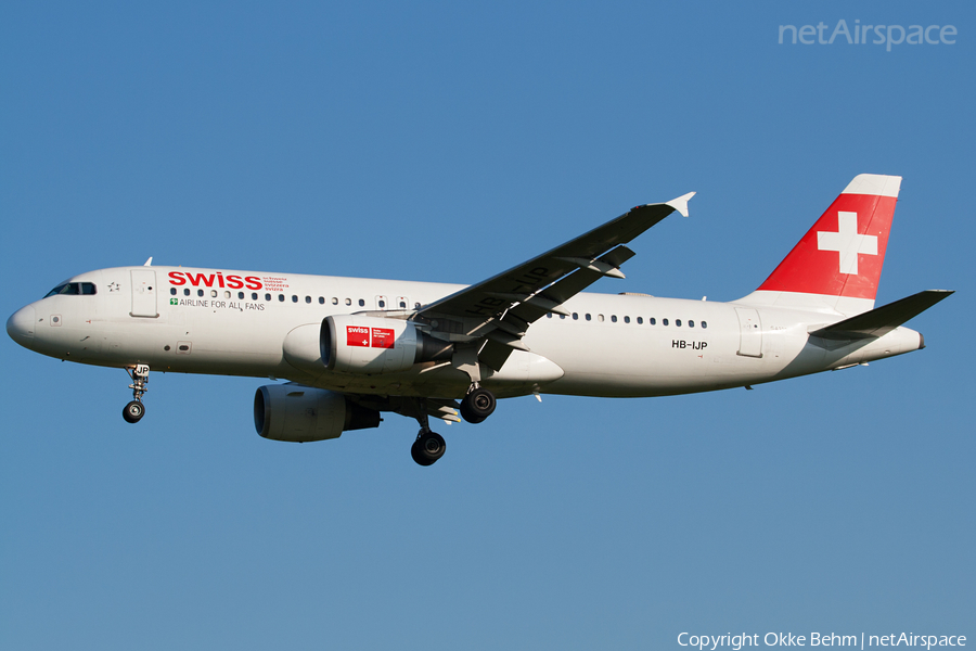 Swiss International Airlines Airbus A320-214 (HB-IJP) | Photo 49670