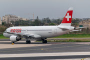Swiss International Airlines Airbus A320-214 (HB-IJP) at  Luqa - Malta International, Malta