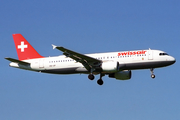 Swissair Airbus A320-214 (HB-IJP) at  Zurich - Kloten, Switzerland