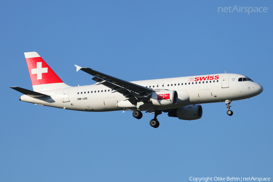 Swiss International Airlines Airbus A320-214 (HB-IJQ) | Photo 38742
