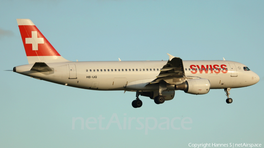 Swiss International Airlines Airbus A320-214 (HB-IJQ) | Photo 252138