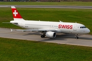 Swiss International Airlines Airbus A320-214 (HB-IJQ) at  Hamburg - Fuhlsbuettel (Helmut Schmidt), Germany