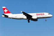 Swiss International Airlines Airbus A320-214 (HB-IJQ) at  London - Heathrow, United Kingdom