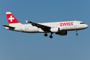 Swiss International Airlines Airbus A320-214 (HB-IJQ) at  Zurich - Kloten, Switzerland