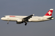 Swiss International Airlines Airbus A320-214 (HB-IJR) at  London - Heathrow, United Kingdom