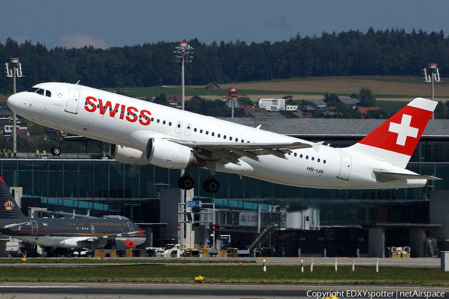 Swiss International Airlines Airbus A320-214 (HB-IJR) | Photo 276667