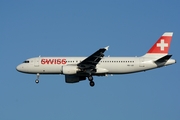 Swissair Airbus A320-214 (HB-IJR) at  Berlin Brandenburg, Germany