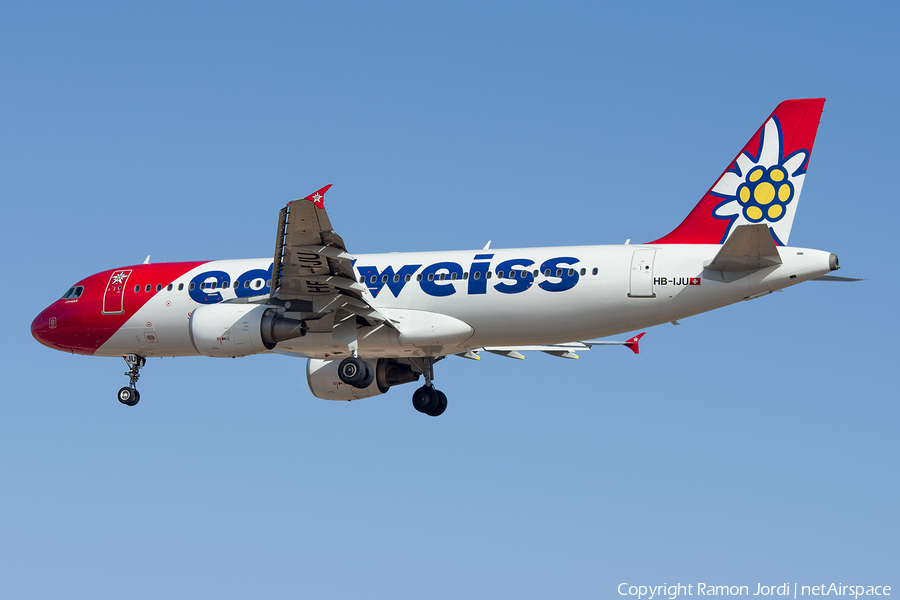 Edelweiss Air Airbus A320-214 (HB-IJU) | Photo 201712