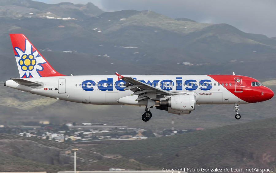 Edelweiss Air Airbus A320-214 (HB-IJU) | Photo 339742