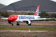 Edelweiss Air Airbus A320-214 (HB-IJU) at  Tenerife Sur - Reina Sofia, Spain