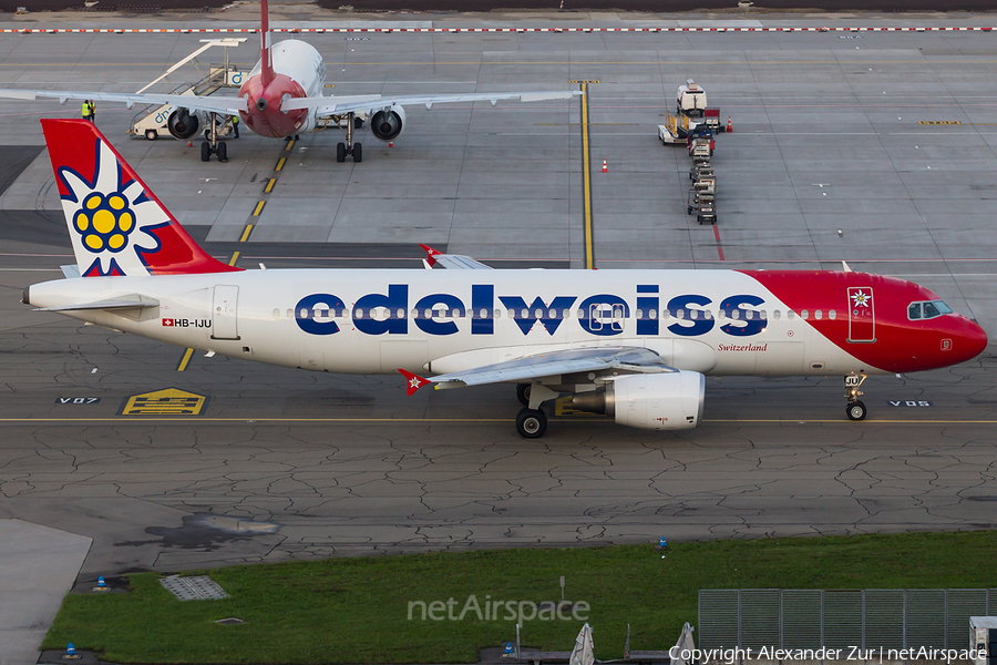 Edelweiss Air Airbus A320-214 (HB-IJU) | Photo 119074