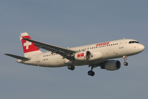 Swiss International Airlines Airbus A320-214 (HB-IJU) at  Zurich - Kloten, Switzerland