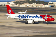 Edelweiss Air Airbus A320-214 (HB-IJV) at  Gran Canaria, Spain