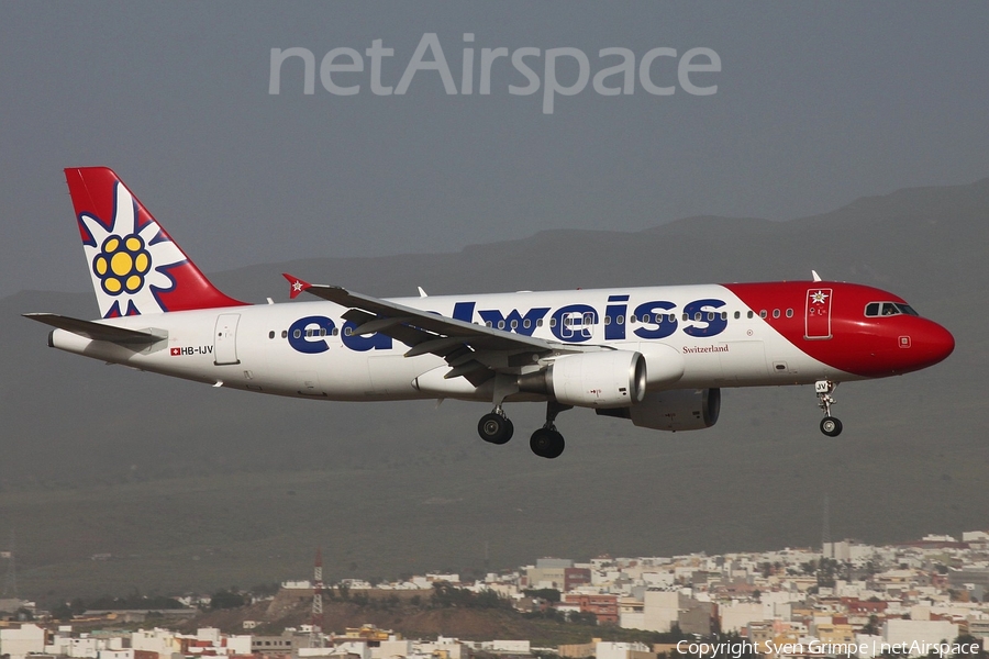 Edelweiss Air Airbus A320-214 (HB-IJV) | Photo 240220