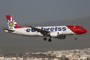 Edelweiss Air Airbus A320-214 (HB-IJV) at  Gran Canaria, Spain