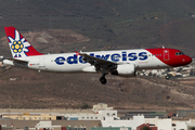 Edelweiss Air Airbus A320-214 (HB-IJV) at  Gran Canaria, Spain