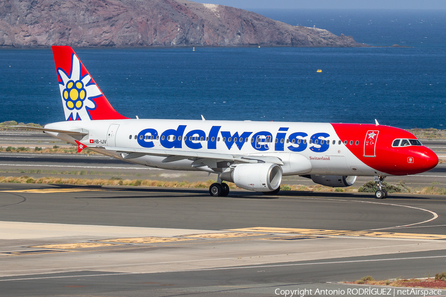 Edelweiss Air Airbus A320-214 (HB-IJV) | Photo 440516