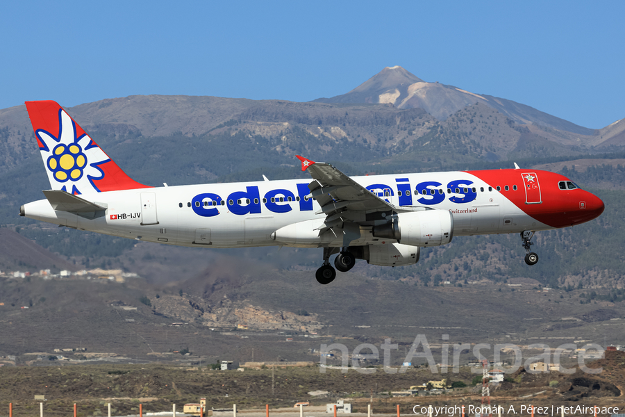 Edelweiss Air Airbus A320-214 (HB-IJV) | Photo 482191